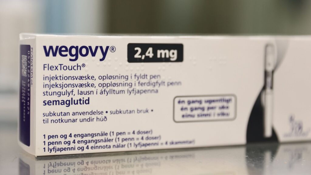 Wegovy injekció 2,4 mg semaglutid – dobozos kiszerelés közelről
