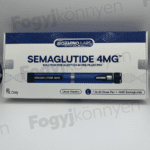 Semaglutid 4 mg BIOAMINO Labs előretöltött injekciós toll doboza fehér háttéren termékfotón.